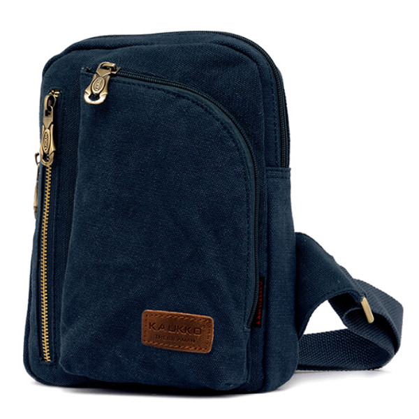 Unisex Casual Canvas Shoulder Bags Chest Pack Messenger Bag
